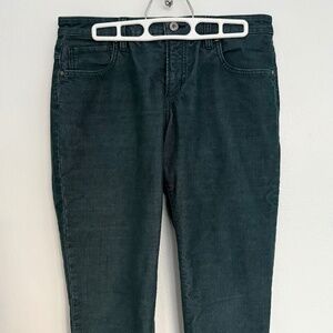 Carson Cords Mid Rise Size 6 Dark Teal